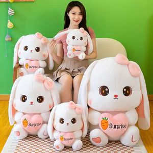 Drop ear rabbit doll plush cute little rabbit children's comfort dolls wholesale ZM1017