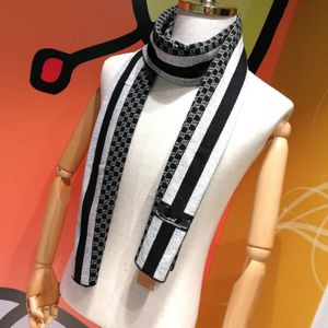 Ladies fashion Designer Scarf For men Mens cashmere scarfs warm winter long high-grade scarves simple retro style tippet 180x30cm no box