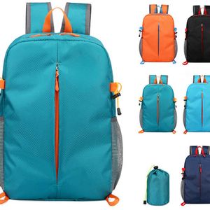 Hiking Bags Short-distance Outdoor Sports Large Capacity Folding Double Backpack Light Leisure Hiking and Riding Bags Travel Pack L221014