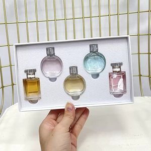 Luxury woman perfume gift set chance no five 7mlx5 pieces lady charming deodorant fast ship The Best Christmas Gift