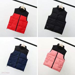 남자 얼굴 조끼 다운 코트 양복 조끼 디자인 어린이 겨울 조끼 Bodywarmer 조끼 자켓 퍼퍼 야외 따뜻한 민소매 깃털 파카 착실히 보내다