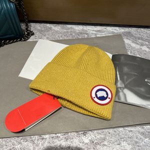 古典的なデザイナーLuxurys Autumn Winter Beanie Hatsssolid Colorは良いスタイルの男性と女性ファッション普遍的なニットキャップ秋ウール屋外暖かい