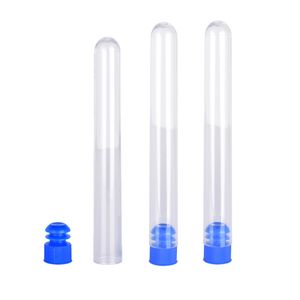 cigarette Accessories Empty Clear Plastic Tube pre roll packaging PET Bottle blunt pipe Container Herbs Storage for smoking pipes