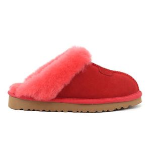 2022 Sälj Classic Design Aus 51250 Puffer Sandals Australiska stövlar tofflor Get Coquette Skin Sheepskin Warm Furry Fluff Slides Martin Shor