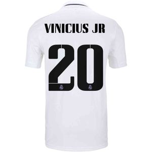 Jersey Vinicius Junior Real''Madrid''2022/23ホームプレーヤーホワイトアウェイパープルフットボールシャツ