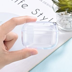 Anti-Knock Transparent Clear Protective Cases Headphone Accessories For Apple Airpods Pro 2 2nd gen Airpod 3 1 Soft TPU Wireless Earphone Headset Cover