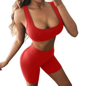 Women's Two Piece Pants Two Piece Pants Women Crop Tops and Biker Shorts Sweat Suits Sexy Club Outfits Casual Tracksuit Matching Sets
