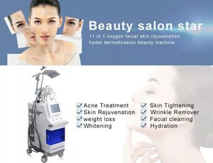 Professionale 13 in 1 Pore Clean Hydro Microdermabrasion Machine Skin Rejuvenationl Dermobrasion Peel Device