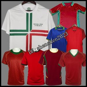 2012 Portuguesa Retro C.RONALDO soccer Jerseys home FIGO nani 1998 2010 2002 2004 216 Play version JERSEY PUI COSTA Football Shirts Camisetas de futbol Vintage