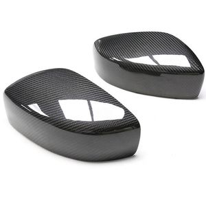 Car Mirrors For Infiniti G25 G37 Q60 Dry Carbon Fiber Replacement Rear View Mirror Hood Housing Cover Caps