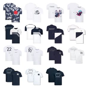 F1 Team Suit 2022 New Short Sleeve Driver T-shirt Men's Plus Size Quick Dry Racing Suit