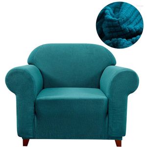 Chair Covers Thick Plush Sofa Cover Solid Printed Slipcover For Corner Arm Firniture Protector Pets