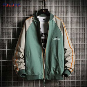 Jaquetas masculinas jaqueta de moda masculino masculino novo casual bomber bomber casacats masculino 2022 primavera outono ao ar livre à prova d'água de jaquetas slim masculas T221019