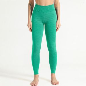 Active Pants Hip-Lift Yoga for Women 2022 Breattable Sport Casual Fitness Clothing Elastic Midje Sportkläder som kör U460