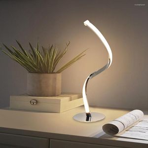 Tischlampen LED Lampe Home Bar Lesen Studie Wohnzimmer Schlafzimmer Nacht Nachttisch Innenbeleuchtung Streifen Dekor Schreibtisch Lichter