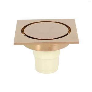 Badtillbehör Set Rose Gold Shower Drain Sink Bathtub Drainer Badrum Toalett Kök Balkong Universal Floor