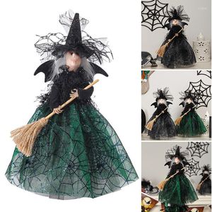Dekoracje świąteczne Halloween Witch Doll spersonalizowany pulpit Ozdoba Kreatywna impreza dekoracyjne rekwizyty do domu sypialnia salonu puszka