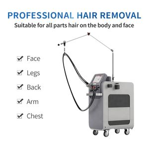 Body Hair Removal Equipment Depilaci 755Nm 1064Nm alexandrite Laser Alex-Yag Max pro Fiber Alex Lase
