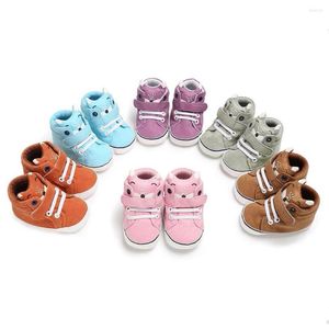 Athletic Shoes Baby Girl Boys Cotton 2022 Unisex Fashion Hight Cut Sneaker Anti-Slip Soft Sole Toddler Casual
