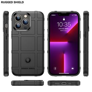 حالات الهاتف لـ iPhone 15 14 13 12 11 Mini Plus Max X XR XS 8 7 Case Rugged Shield Cover TPU