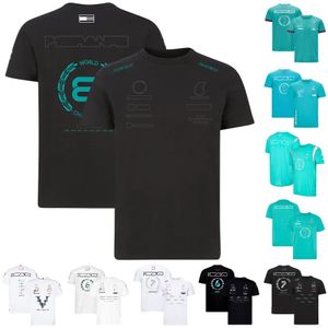 T-shirt F1 World Drivers Champions Formula 1 WDC Manica corta Stessa maglietta per tifosi T-shirt Car Team Uniform Jersey Top Plus Size