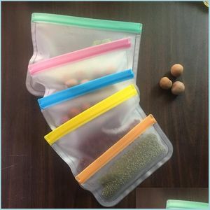 Сумки для хранения многоразовых пищевых сумок с вакуумной герметизацией пакетов для хранения холодильника контейнер Zing для кухни свежие 119 капля dhzhv