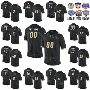 NCAA Purdue Football College 6 Jalen Graham Jersey 87 Payne Durham 33 Jackson Anthrop 36 Jaylan Alexander 10 Cam Allen 4 Marvin Grant Colore squadra Cucitura nera Sport