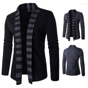 Maglioni da uomo Cardigan in cotone con scollo a V da uomo Homme Autunno Inverno stampato Comodo manica lunga De Nero Abbigliamento Casual Maglione maschile