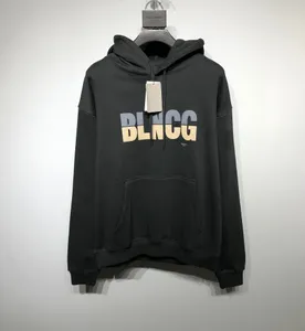 Balencig Size Balencaiiga Balenicass Sweaters Topquality Mens Plus i Autumn Winter 2023Acquard Knitting Machine E Custom JnLarged Detail Crew Neck Cotton Rdye43