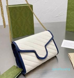 Дизайнерские сумки одностраиваемая корова женская цепная сумка высококачественная плеч