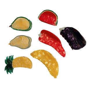 Acessórios para cabelos coreanos de frutas e peças de cabelo de frutas e legumes