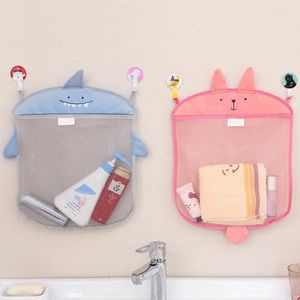 Storage Bags 1PC Cartoon Animal Hanging Household Kitchen Bathroom Sundries Multifunctional Mesh Waterproof Container Bag