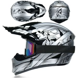 Bisiklet Miğferler Profesyonel Çocuklar Hafif Motokros Kask Rakam Off-Road ATV Capacete Moto Casco Bicyc Downhill DH Çapraz Kask L221014