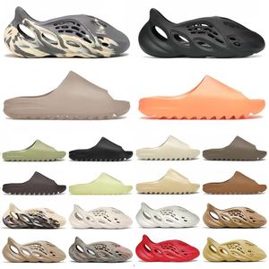 Designer-Slides, Hausschuhe, Herren-Sandalen, Knochenharz, Wüstensand, Schaumgummi, Ararat West, Mode, Sommersaison 6, Braun, flache HK7A-Schuhe