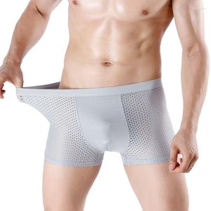 Underbyxor plus storlek 7xl ih￥liga herrboxare underkl￤der u bulge p￥se m￤n boxer shorts ropa interi￶r trosor cueca homme maskulina