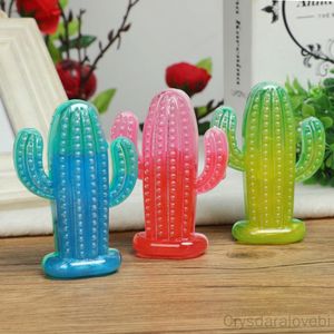 Confezioni regalo Articoli per matrimoni in stile europeo Contenitore di caramelle a forma di cactus Piccolo contenitore in plastica Creativo