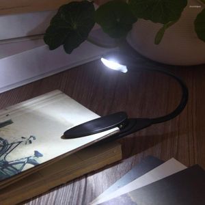 Lampade da tavolo Lampada a clip flessibile Mini luce da lettura LED Book Bright