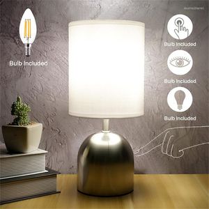 Table Lamps LED Eye Protection Desk Lamp Can Be Plugged In And Touched Dimming Night Light Living Room Bedroom Bedside Decoration