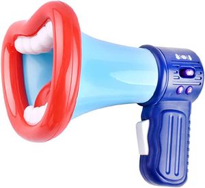 Gry nowatorskie Multi Voice Zmieniacz Zabawa dużego usta zmieniającego się wzmacniacza ręczny głośnik megafon sztuka dla dzieci dzieci bez baterii