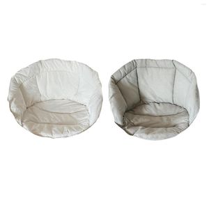 Travesseiro balanço de cadeira de assento jardim hammock berço almofadas para pátio vime lasco de vime pendurado pendurado cobertura de quarto em casa externa