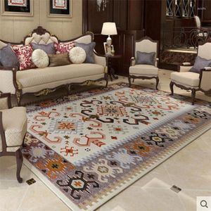 Carpets Luxury Mediterranean Style Soft Large For Living Room Bedroom Rugs Home Carpet Floor Door Mat Fashion Area Rug Delicate