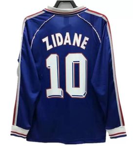 RETRO ZIDANE HENRY Maglia da calcio francese Maillot de foot MBAPPE 98 00 06 Maglia da calcio LIZARAZU MAKELELE GRIEZMANN BENZEMA DJORKAEFF VIEIRA CANTONA TREZEGUET PIRES