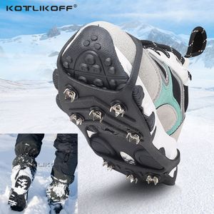 8 Noppen, rutschfeste Eisgreifer-Spikes, Winterklettern, rutschfeste Schneespikes, Griffe, Stollen über Schuhen, Abdeckungen, Steigeisen