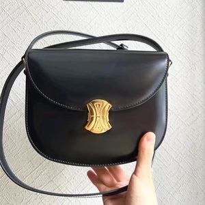 Luksusowe projektanci Messenger Triomphe Teen Torby Besace Classic Saddles Old Flower Postman Męskie męskie sprzęt Crossbody z paskami na ramię torebki torebki torebki