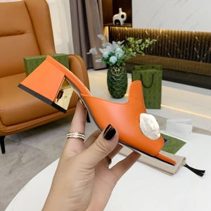 Designer Fashion Slippers Summer Women Sandals Comfortable Beautiful Elegant Casual Leather Trend Office Shoes