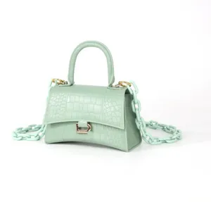 Top Advanced Texture Hourglass Bag Crossbody Shoulder Small Square Bags Half Moon Handbag female wallets Handbags