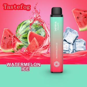 TAIDEFOG SQUARE DIRABLE VAPE DIVARRE 3500PUFFER E-CIGARETTE 10 Färg 10 Flavorer Passistpris