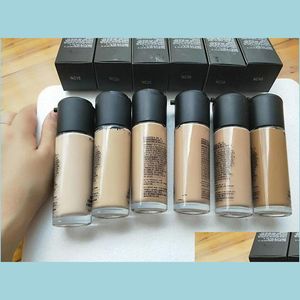 Foundation In Srock Enhancer Drops Face Foundation Highlighter Powder Makeup Colors 35Ml Liquid Highlighters Cosmetics 6 Color Conce Dhgqk