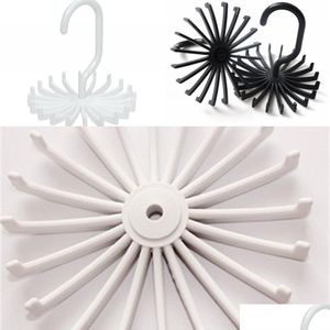 H￤nger rack kompakta h￥llare 15 20 klor roterbara st￥r miniatyr svarta vita smycken enkelhet utst￤llning rack badrum droppe dhnjt