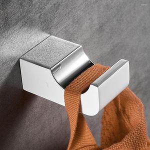 Robe Haken Haken Zink-legierung Mantel Wand Montiert Für Badezimmer Küche Tuch Zubehör Fitting FM-5782